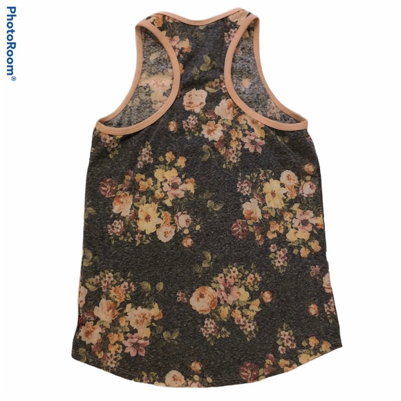 WestWind Floral Racer Back Tank - Picture 2 of 7